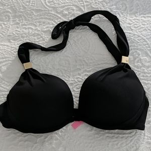 Victoria Secret Black Bikini Halter 34c